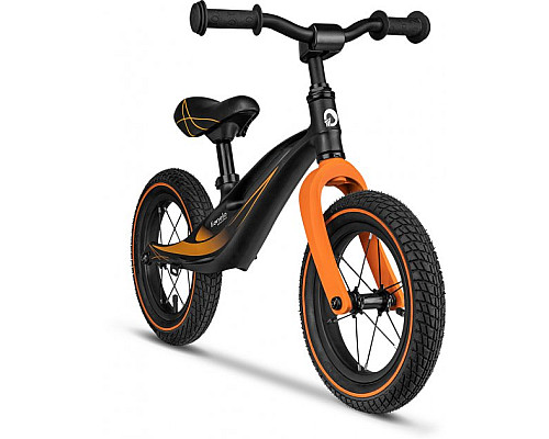 Біговел Lionelo Bart Air Sporty Black - помаранчево-чорний