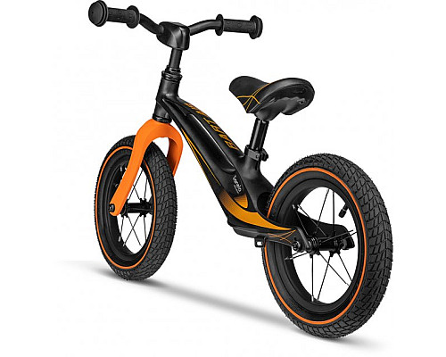 Біговел Lionelo Bart Air Sporty Black - помаранчево-чорний