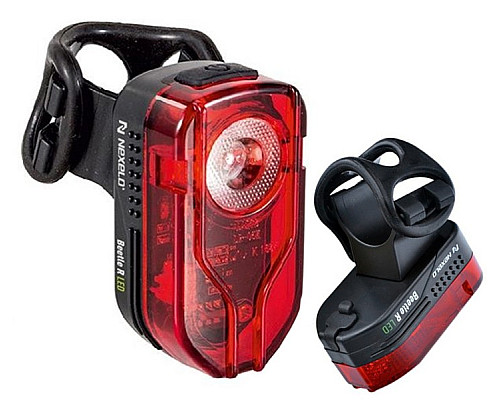 Ліхтар велосипедний Nexelo Beetle R, 100lm, 600mAh, usb