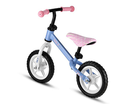 Біговел NILS FUN RB134, блакитно-рожевий