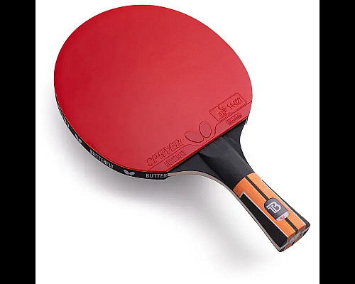 Ракетка для настільного тенісу Butterfly Timo Boll Comfort Junior FL, чорно-червона