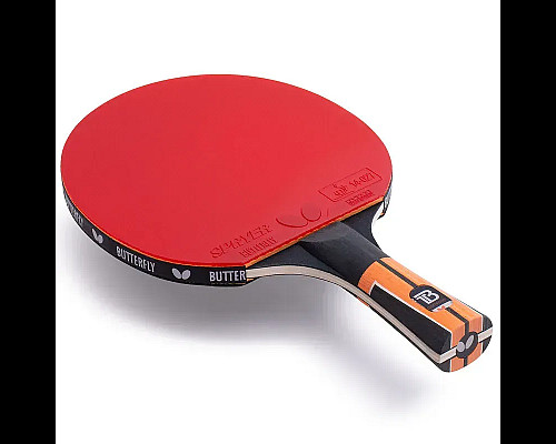 Ракетка для настільного тенісу Butterfly Timo Boll Comfort Junior FL, чорно-червона