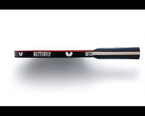 Ракетка для настільного тенісу Team Butterfly Challenger FL, чорно-червона