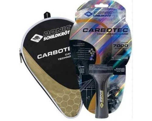 Ракетка для пінг-понгу Donic CarboTec 7000 (Чохол в подарунок!)
