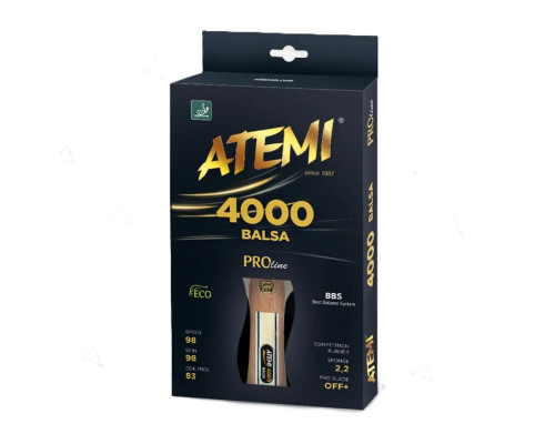Ракетка для настільного тенісу ATEMI PRO 4000