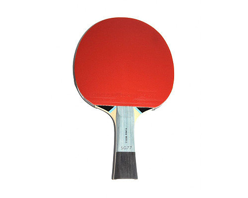 Ракетка для настільного тенісу BUTTERFLY Timo Boll SG77, чорно-червона