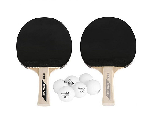 Набір для настільного тенісу BUTTERFLY Timo Boll, чорний