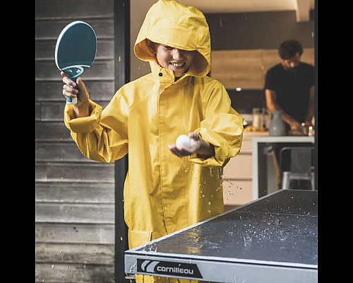 Набір для настільного тенісу Cornilleau TACTEO DUO OUTDOOR 455450, червоно-зелений