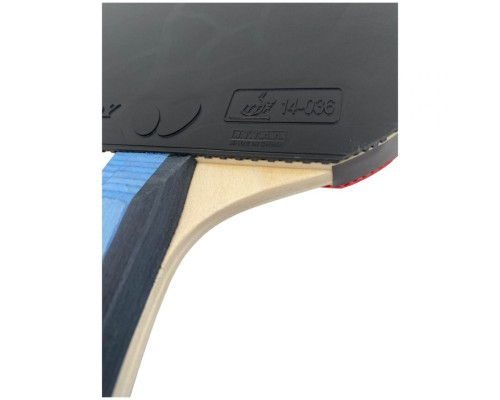 Ракетка для настільного тенісу BUTTERFLY Timo Boll Sapphire, чорно-червона Ракетка для настільного тенісу BUTTERFLY Timo Boll Sapphire, чорно-червона