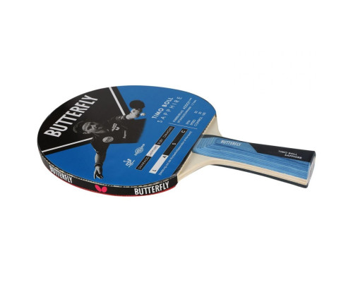 Ракетка для настільного тенісу BUTTERFLY Timo Boll Sapphire, чорно-червона Ракетка для настільного тенісу BUTTERFLY Timo Boll Sapphire, чорно-червона