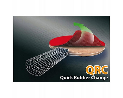 Ракетка для настільного тенісу DONIC CarboTec 900, чорно-червона