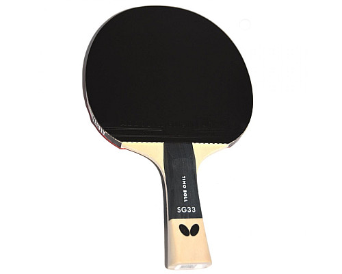 Ракетка для настільного тенісу BUTTERFLY Timo Boll SG33, чорно-червона