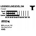 Ракетка для настільного тенісу DONIC Legends 500, чорна