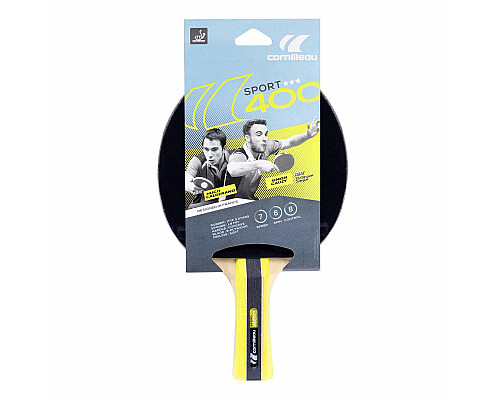 Ракетка для настільного тенісу Cornilleau SPORT 400, чорно-червона