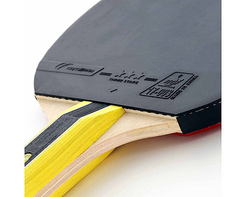 Ракетка для настільного тенісу Cornilleau SPORT 400, чорно-червона