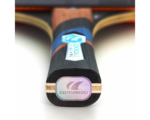 Ракетка для настільного тенісу Cornilleau EXCELL 1000, чорно-червона