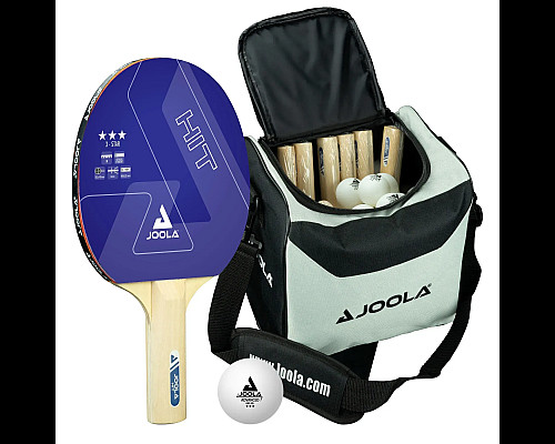 Набір для настільного тенісу Joola Bag Set Hit, чорно-червоний