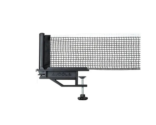 Сітка для настільного тенісу з гвинтовим кріпленням Joola Outdoor Weatherproof, чорна