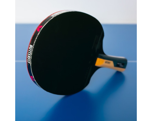 Ракетка для настільного тенісу BUTTERFLY Timo Boll Carbon, чорно-червона