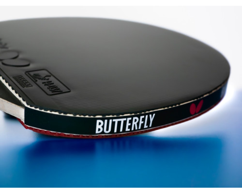 Ракетка для настільного тенісу BUTTERFLY Timo Boll Carbon, чорно-червона