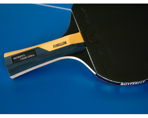 Ракетка для настільного тенісу BUTTERFLY Timo Boll Carbon, чорно-червона