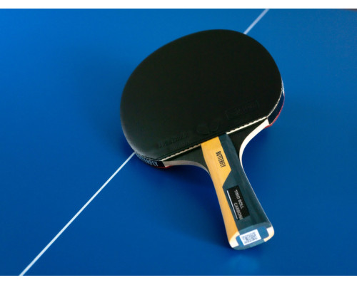 Ракетка для настільного тенісу BUTTERFLY Timo Boll Carbon, чорно-червона