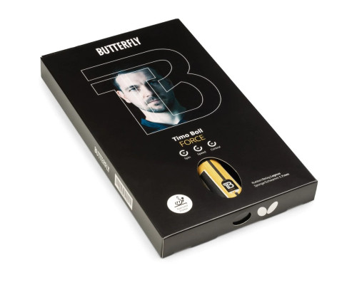 Ракетка для настільного тенісу BUTTERFLY Timo Boll Force, чорно-червоний
