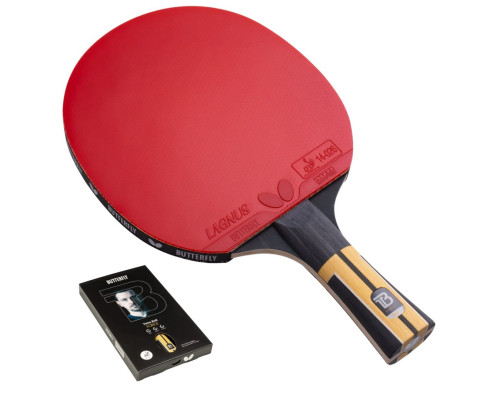 Ракетка для настільного тенісу BUTTERFLY Timo Boll Force, чорно-червоний