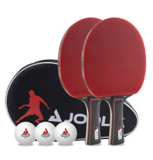 Набір для настільного тенісу JOOLA Match Duo Set TT-SET 2 ракетки + 3 м'ячі