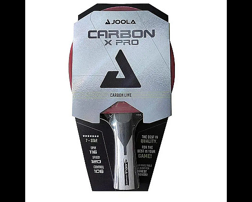 Ракетка для настільного тенісу Joola Carbon X Pro, чорно-червона