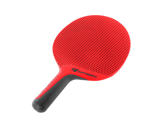Ракетка для настільного тенісу Cornilleau SOFTBAT OUTDOOR, червона
