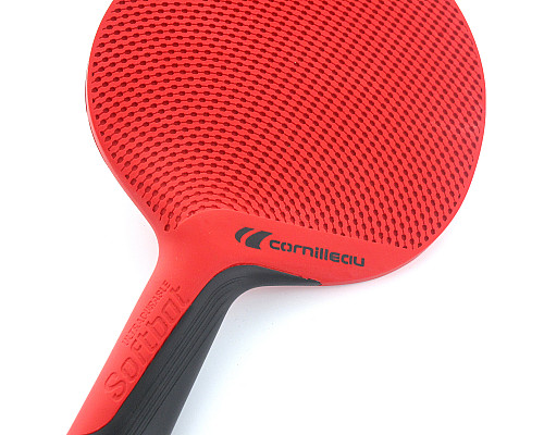 Ракетка для настільного тенісу Cornilleau SOFTBAT OUTDOOR, червона