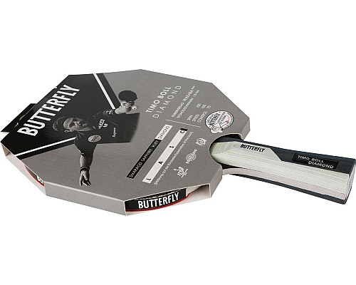 Ракетка для настільного тенісу BUTTERFLY Timo Boll Diamond, чорно-червона