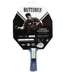 Ракетка для настільного тенісу BUTTERFLY Ovtcharov Diamond, чорна