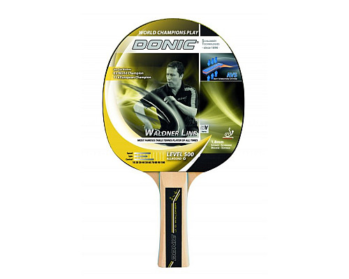 Ракетка для настільного тенісу DONIC WALDNER 500, чорна