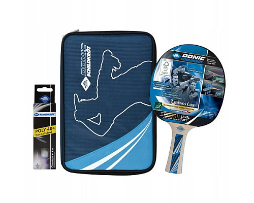 Набір для настільного тенісу DONIC Legends 700, чорний