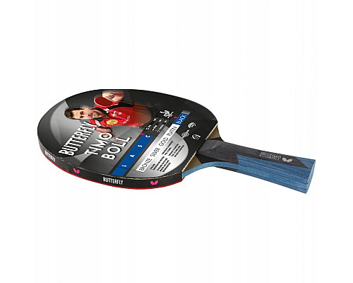 Ракетка для настільного тенісу BUTTERFLY Timo Boll Black, чорно-червона