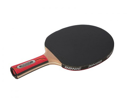 Ракетка для настільного тенісу DONIC WALDNER 1000, чорно-червона