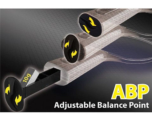 Ракетка для настільного тенісу DONIC WALDNER 1000, чорно-червона