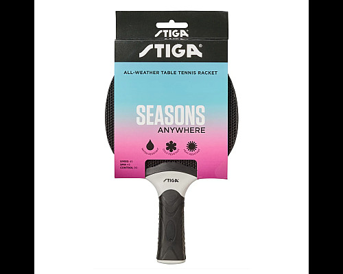Ракетка для настільного тенісу Stiga Seasons Anywhere Black FL, чорно-червоний