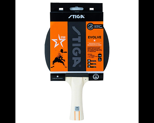 Ракетка для настільного тенісу Stiga Evolve FL, чорно-червона