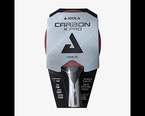 Ракетка для настільного тенісу Joola Carbon X PRO, червона