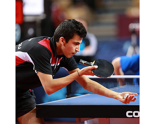 Онова для ракетки Cornilleau HINOTEC OFF CONCAVE, бежево-рожева