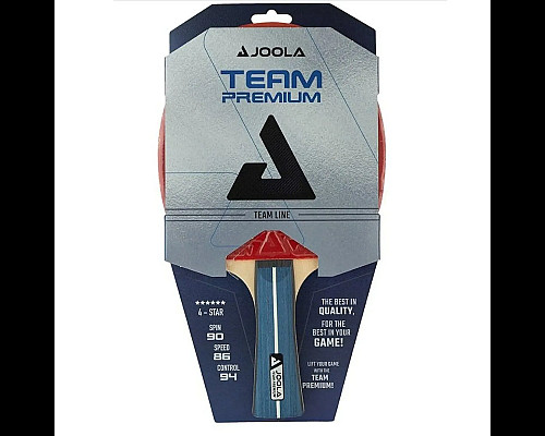 Ракетка для настільного тенісу Joola Team Premium 52002, чорно-червона