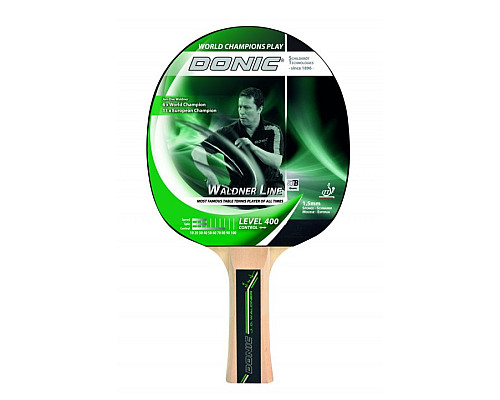 Ракетка для настільного тенісу DONIC WALDNER 400, чорна
