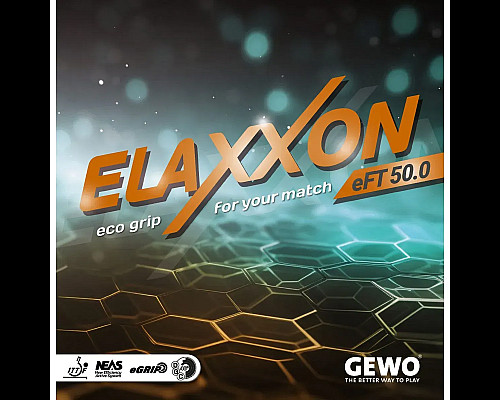 Накладка для ракетки Gewo Elaxxon eFT 50.0 2. чорна