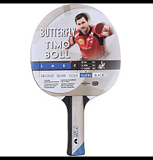 Ракетка для настільного тенісу Butterfly Timo Boll Platinum, чорно-червона