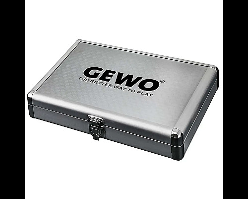 Кейс для настільного тенісу Gewo Batcase Alu-Safe, сірий