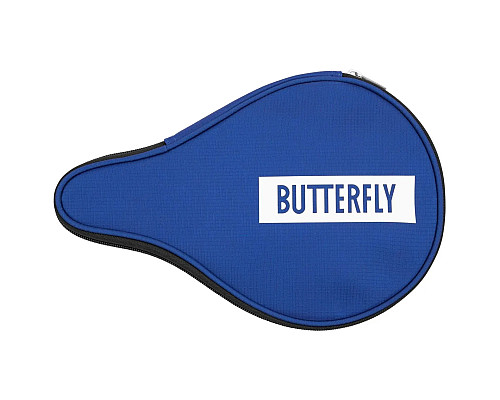 Чохол на ракетку для настільного тенісу Butterfly Logo Case Round, синій