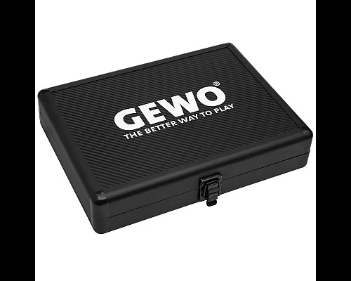 Кейс для настільного тенісу Gewo Double Batcase Alu-Safe, чорний
